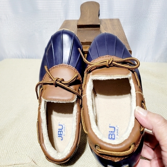 NWOT JBU Women's Gwen Garden / Duck Shoe Waterproof (9M) - Picture 5 of 7